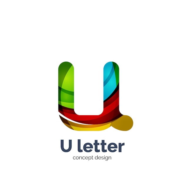 Letter u logo