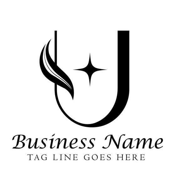 letter u vector logo design templates for luxury business