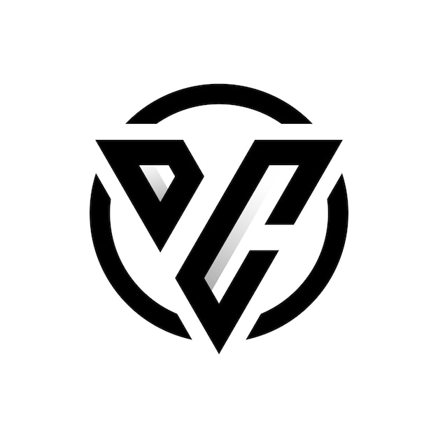 Letter V or C logo design inspirations