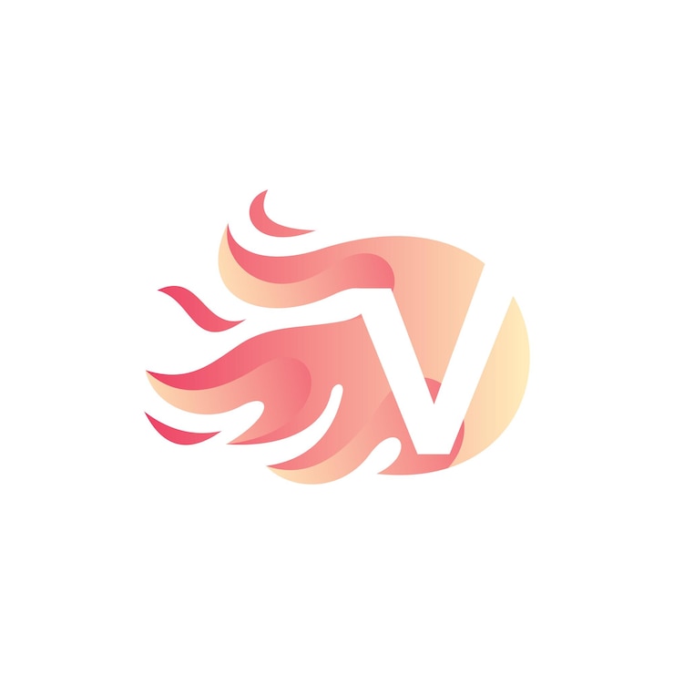 Vector letter v logo or symbol template design