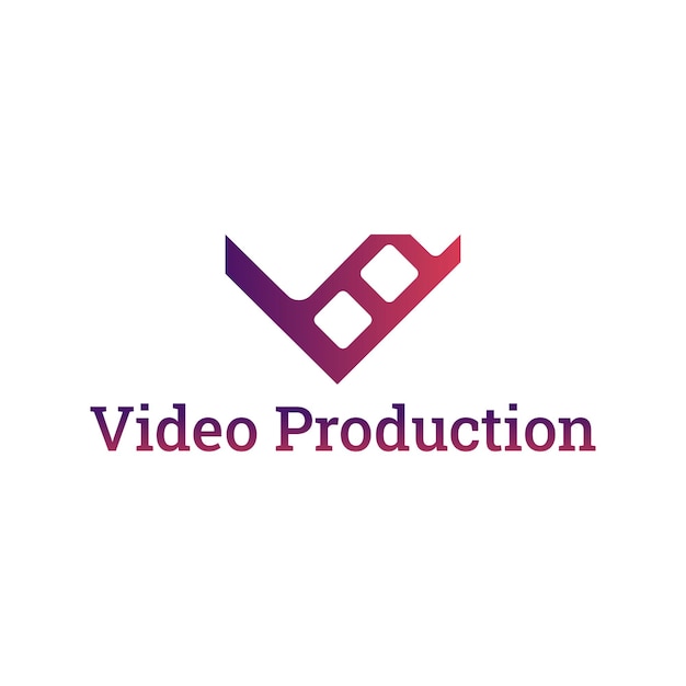 Letter V videoproductie logo