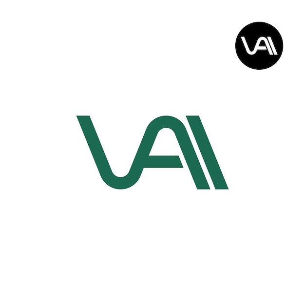 Дизайн логотипа буквы VAI Monogram