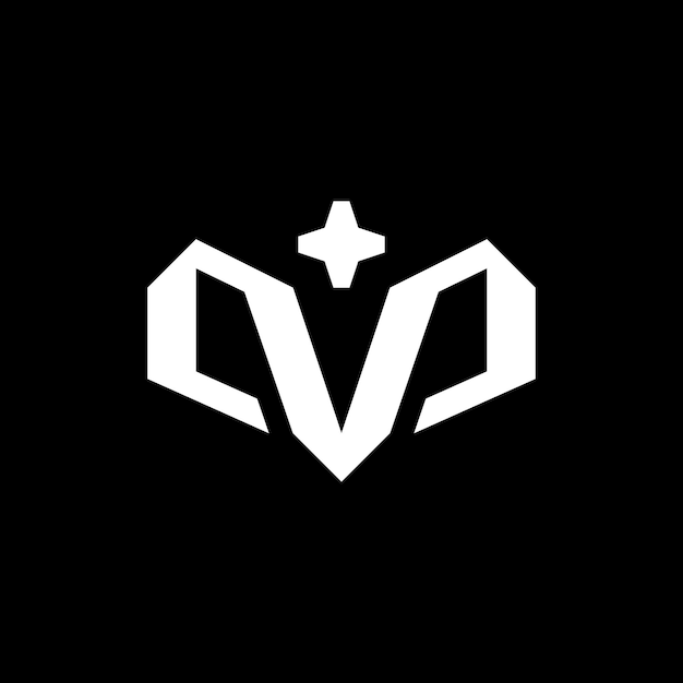 letter VM and star logo