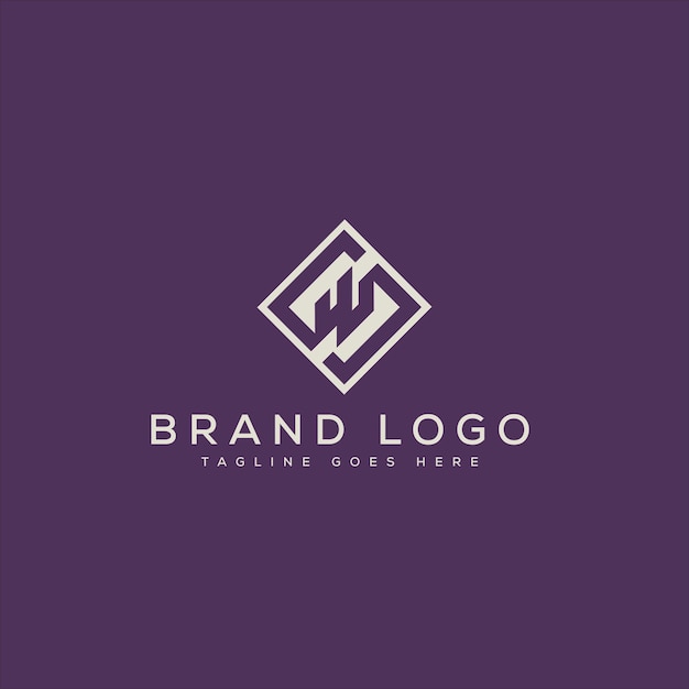 letter WS logo design vector template design for brand