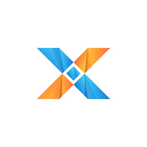 Letter X abstract Premium-logo