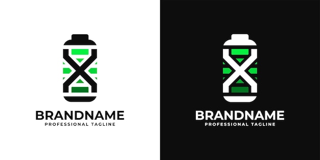 Letter X Battery Logo Suitable for any business related to Battery with X initial