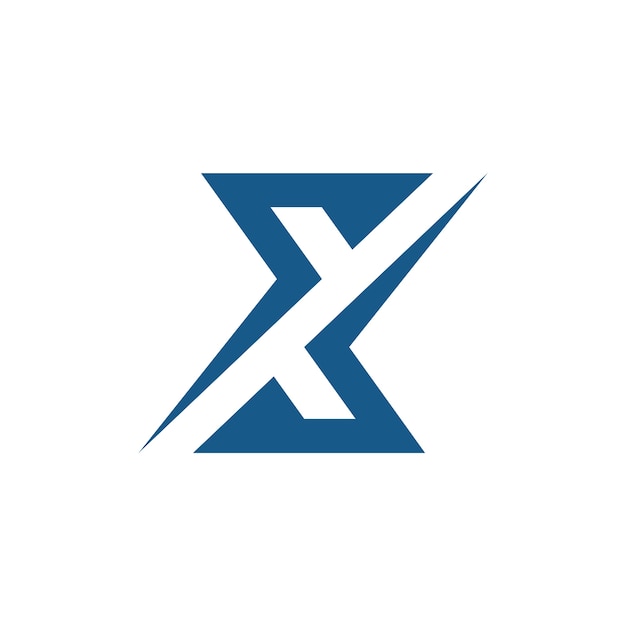 Letter x logo vector