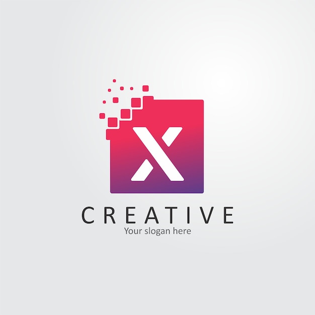 Letter X Logo X Letter Design Vector