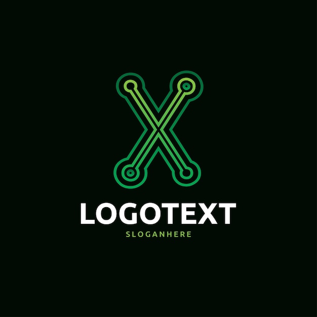 Logo della lettera x