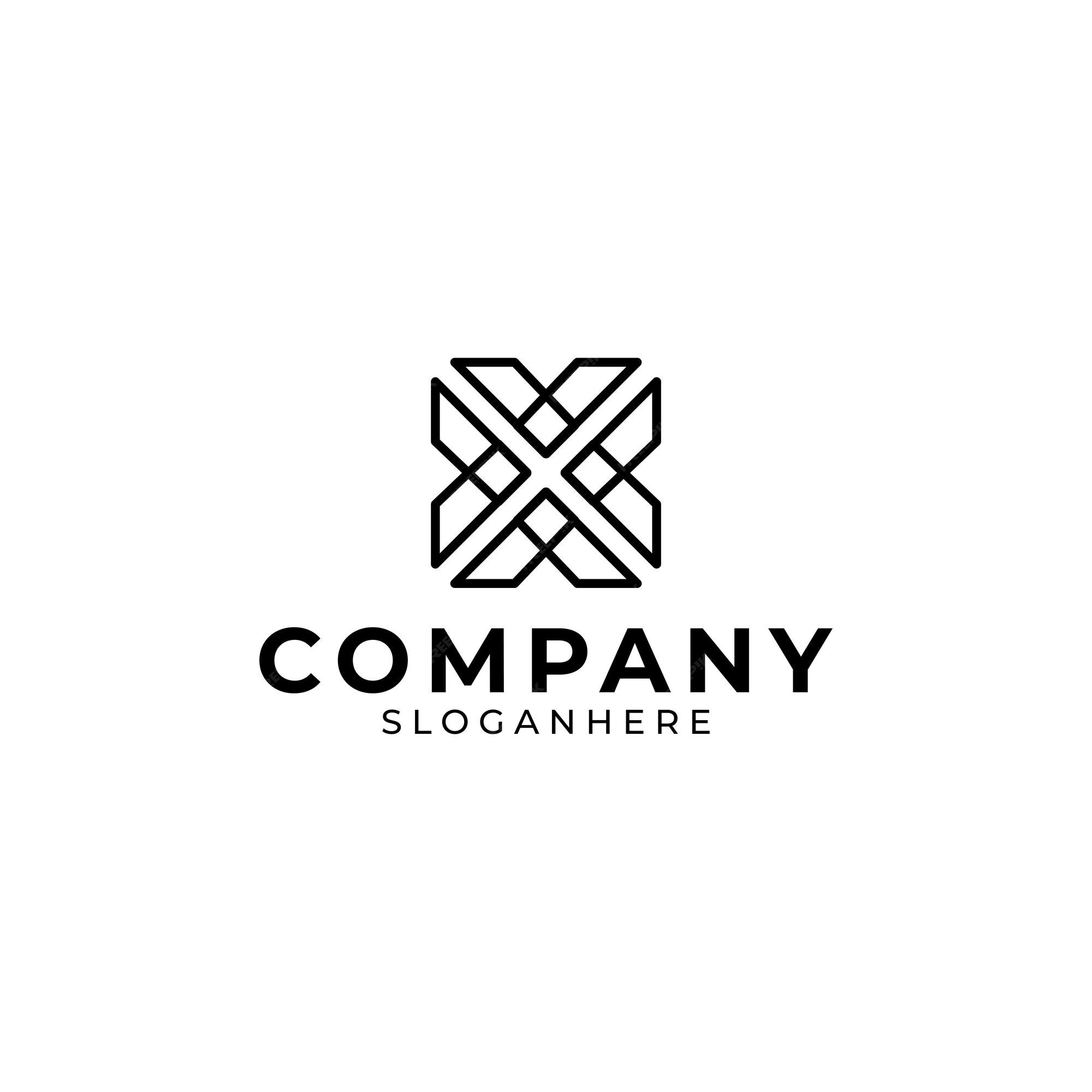 Premium Vector | Letter x logo