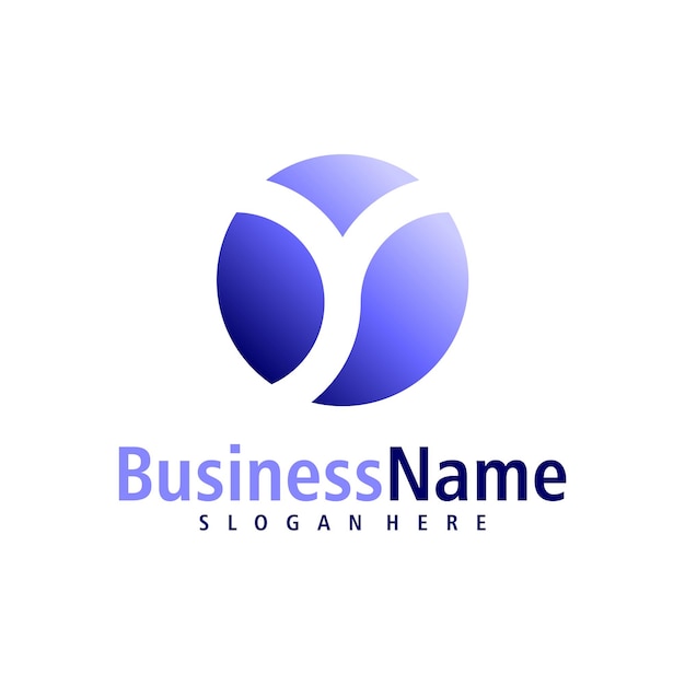 Letter Y logo ontwerp vector Creatieve Initial Y logo concepten sjabloon