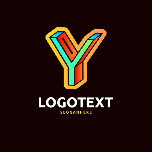 Vector letter y-logo