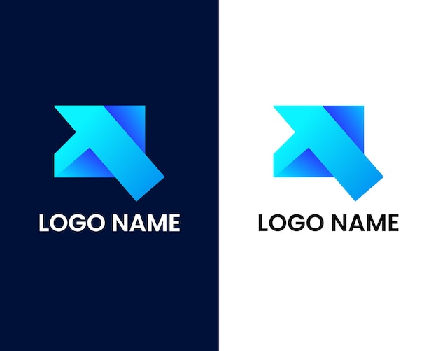 letter y modern logo design template