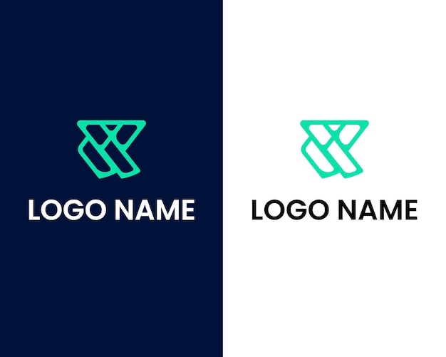 letter y modern logo design template