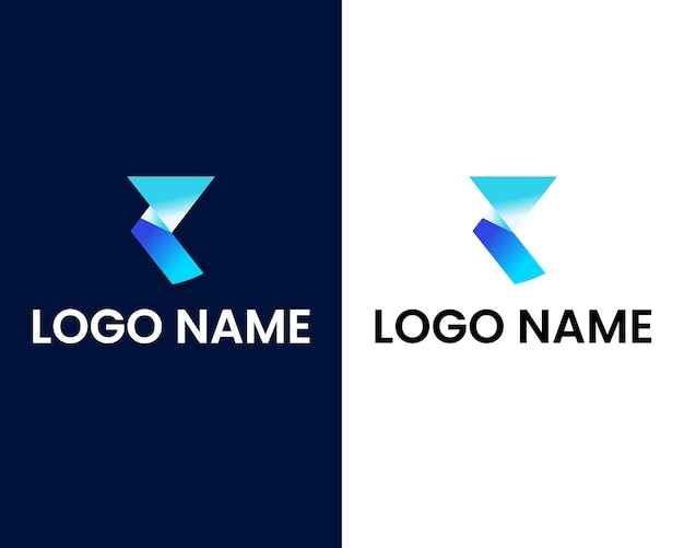 Letter y modern logo design template