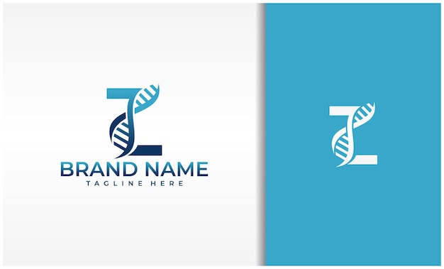 Letter Z DNA-logo