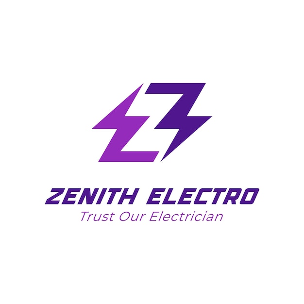 귀하의 비즈니스를 위한 Letter Z Electro 로고 디자인