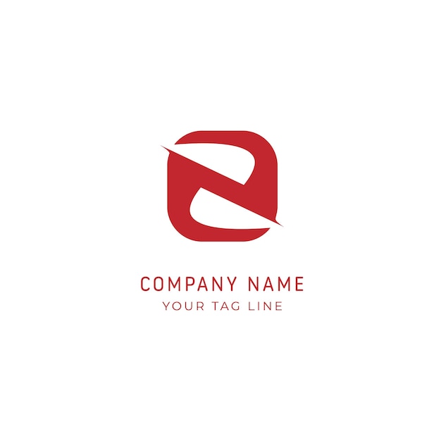 Letter z and lightning logo design vector