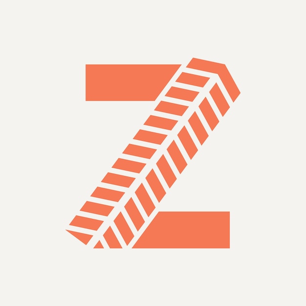 Vettore letter z real estate logo concept con building icon property e housing symbol