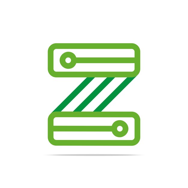 Vector letter z stock design