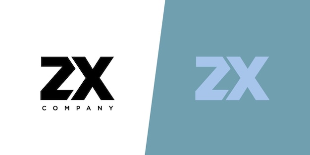 Monogram ZX Logo V2 Graphic by Greenlines Studios · Creative