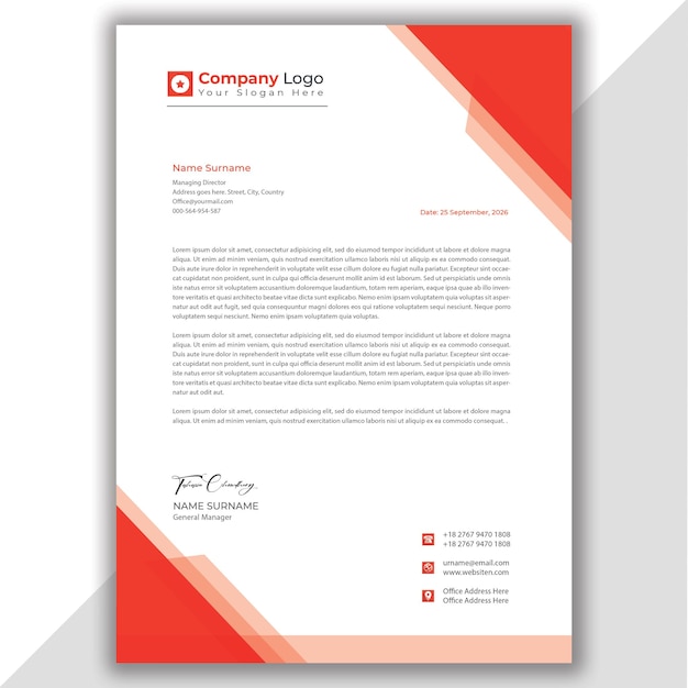 Letterhead Design 04