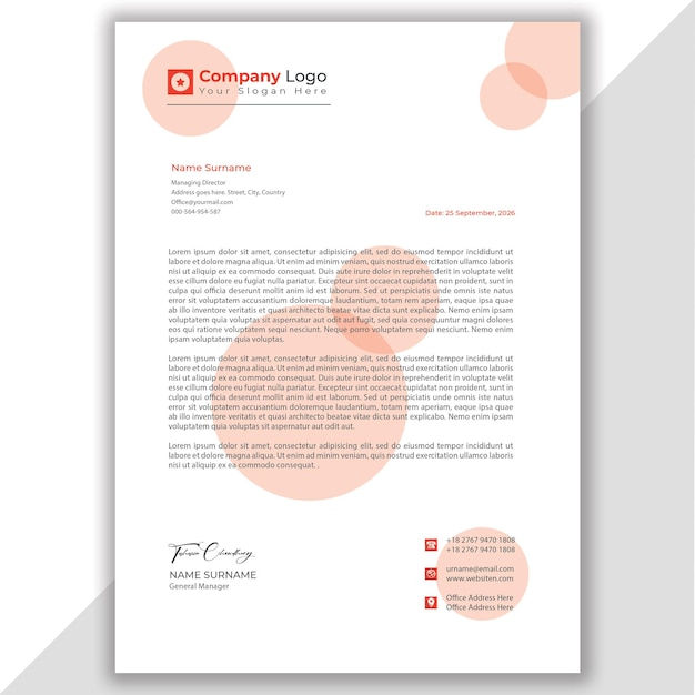 Letterhead Design 05