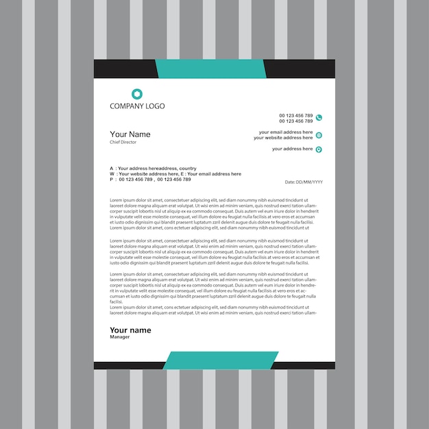 letterhead design