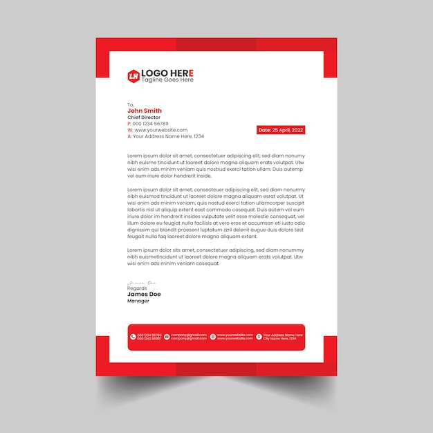 Letterhead дизайн