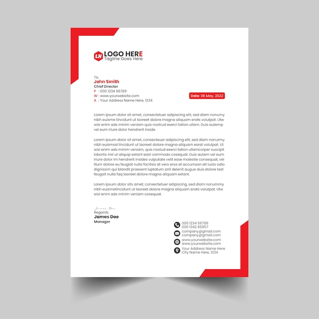 Letterhead дизайн