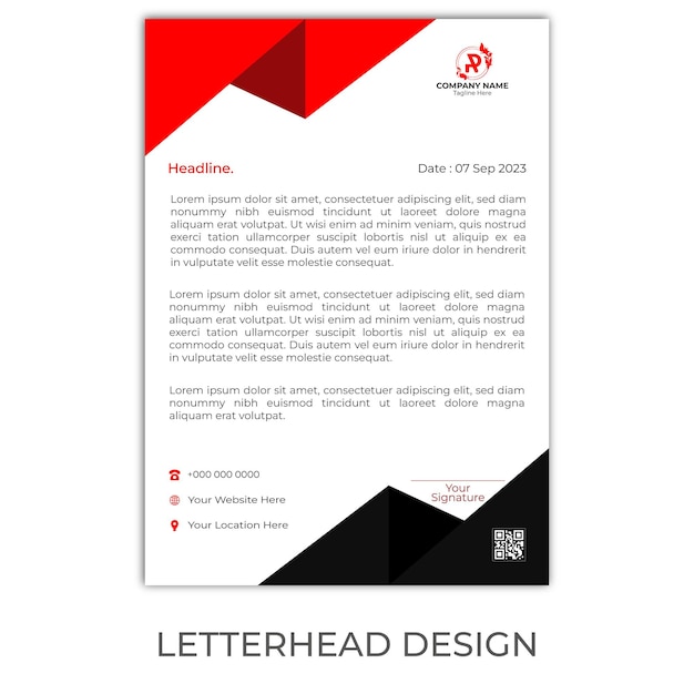 Letterhead design