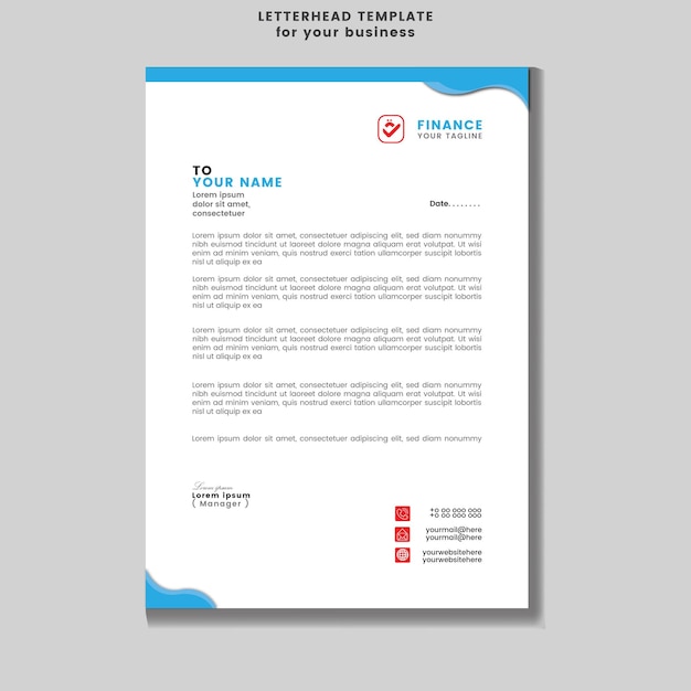 Letterhead Mockup copy