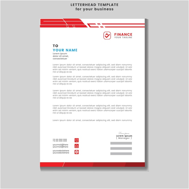 Letterhead Mockup copy