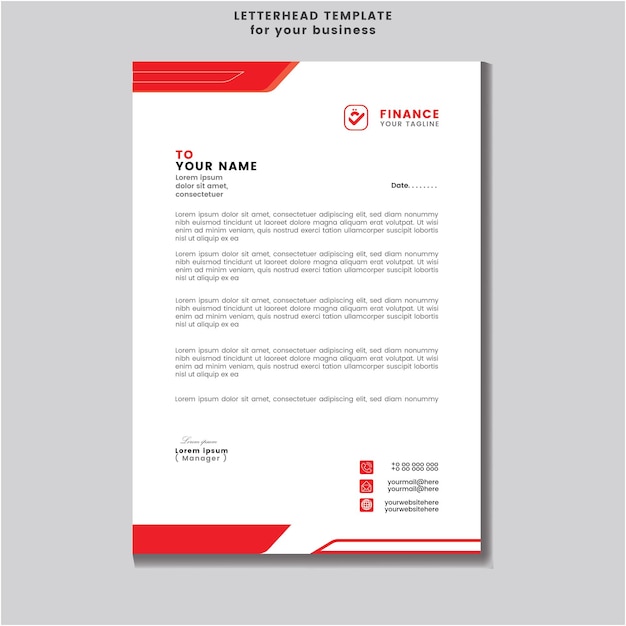 Letterhead Mockup