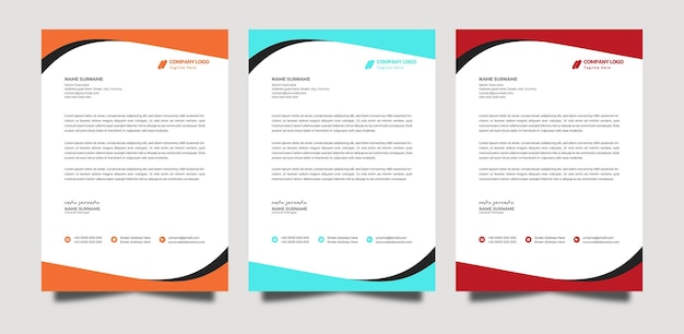 Letterhead and stationery design