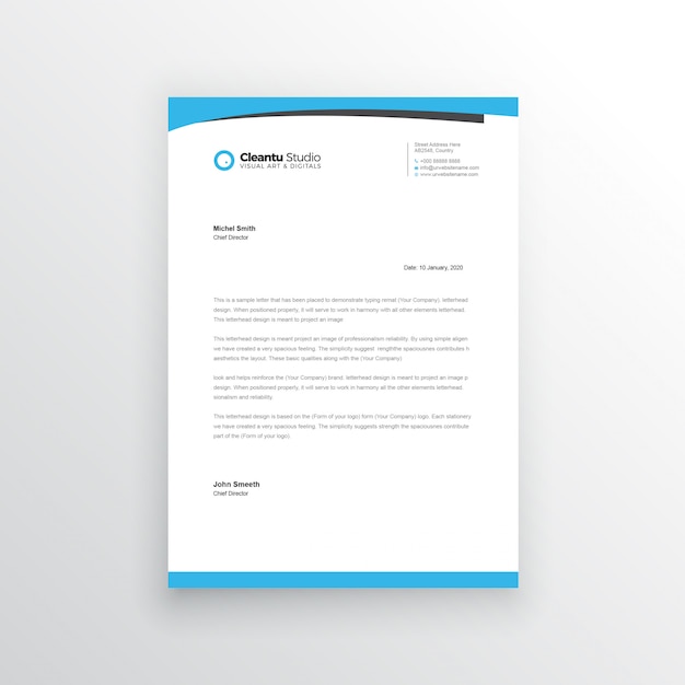 Letterhead Template