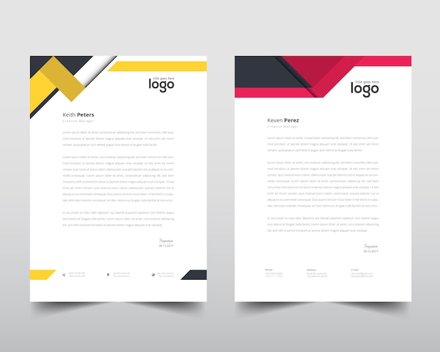 Letterhead Template