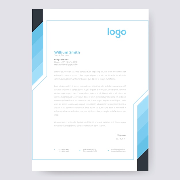 Letterhead Template