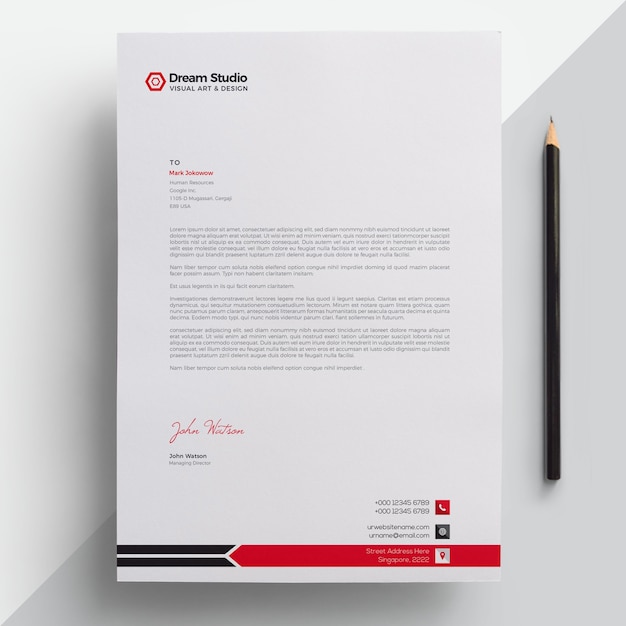 letterhead