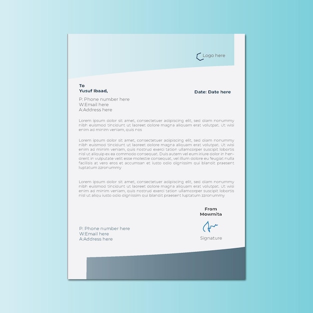 letterhead