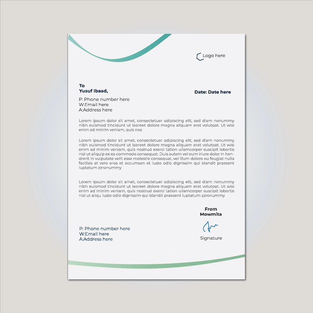 letterhead