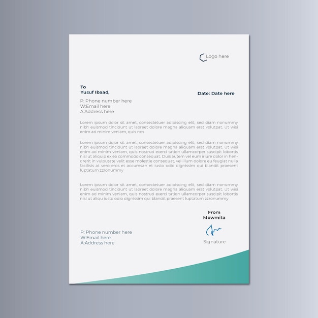 letterheads