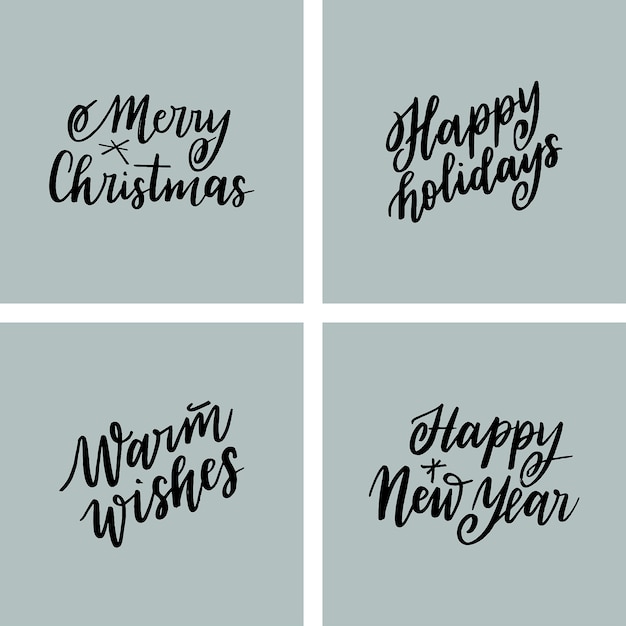 Lettering for New Year