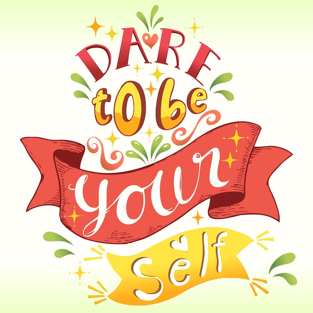 Lettering quotes