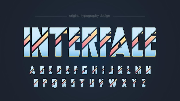 Letterontwerpvector