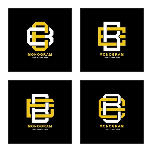 Буквы BE или EB начальный логотип шаблона монограммы для одежды, одежды, бренда
