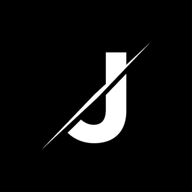 letters j cool logo ontwerp