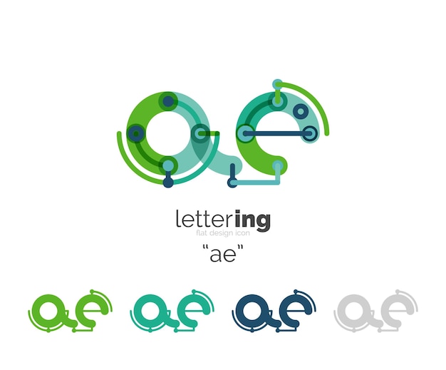 Letters logo icon