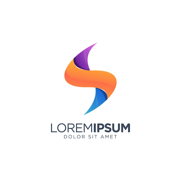 Letters logo ontwerp