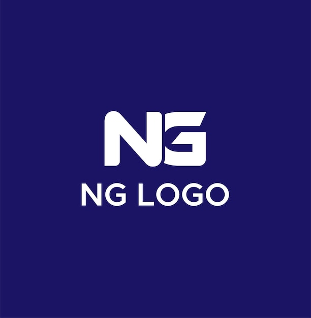 Letters monogram icon logo NGGNG and N